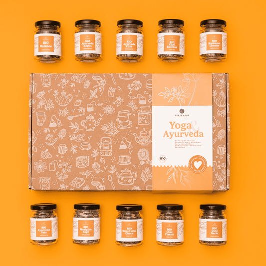 Coffret cadeau Yoga & Ayurveda, Coffret de thés