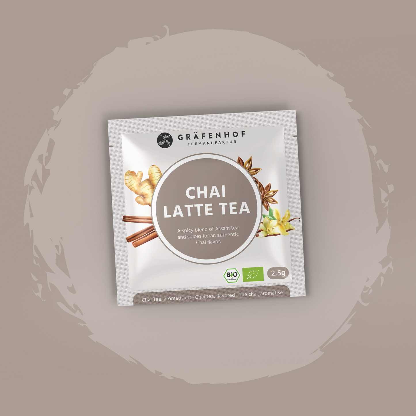 Chai Latte Tee, Pyramidenbeutel mit Sachet