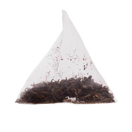 Sachet de thé en forme de pyramide de Darjeeling