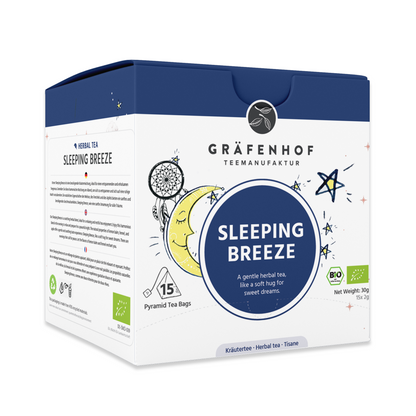 Sleeping Breeze Tee, Pyramidenbeutel mit Sachet